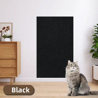 Cat Scratch Furniture Protector, Self-Adhesive Anti-Scratch Cat Couch Protector, Durable Trimmable Cat Scratching Pad for Sofa, Wall, Door, Stop Cat Scratching Damage